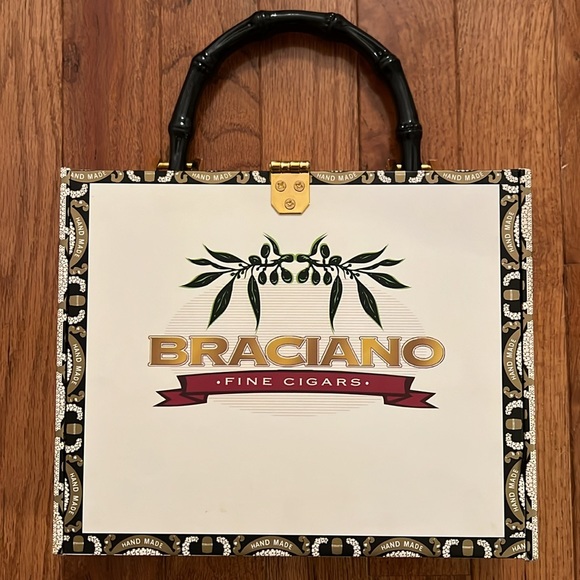 Braciani Christmas Cigar Box Purse - Picture 2 of 3